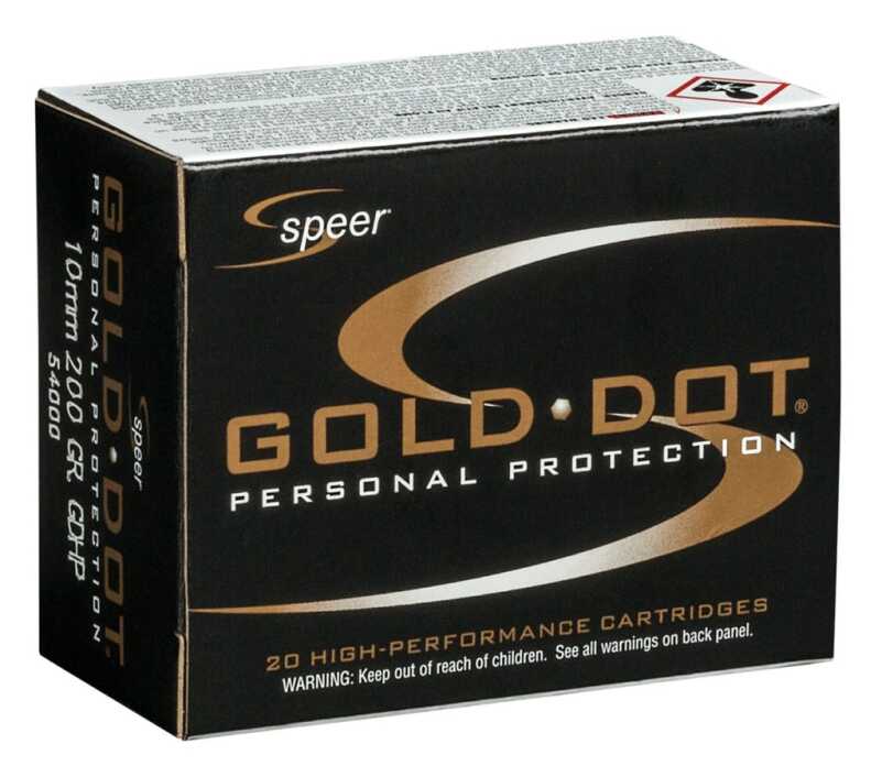 Review: Speer’s New Gold Dot 10MM Auto Personal Defense Round Review: Speer’s New Gold Dot 10MM Auto Personal Defense Round