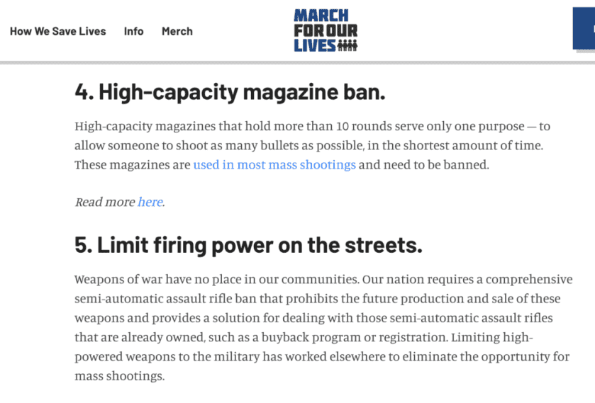 Emma Gonzalez of March For Our Lives: ‘We don’t want to take guns away, We’re pro-2A’