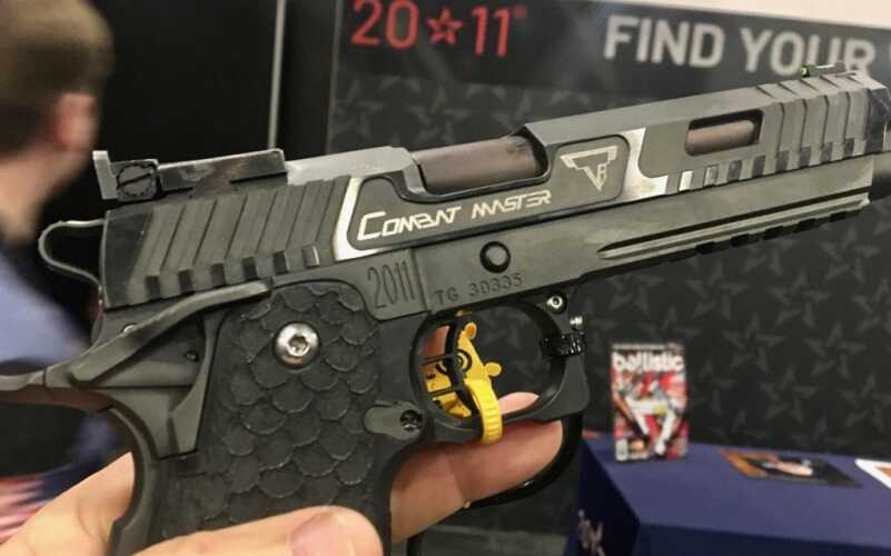 The STI/ TTI Combat Master Pistol Used in John Wick 3 - SHOT Show 2019 The STI/ TTI Combat Master Pistol Used in John Wick 3 - SHOT Show 2019