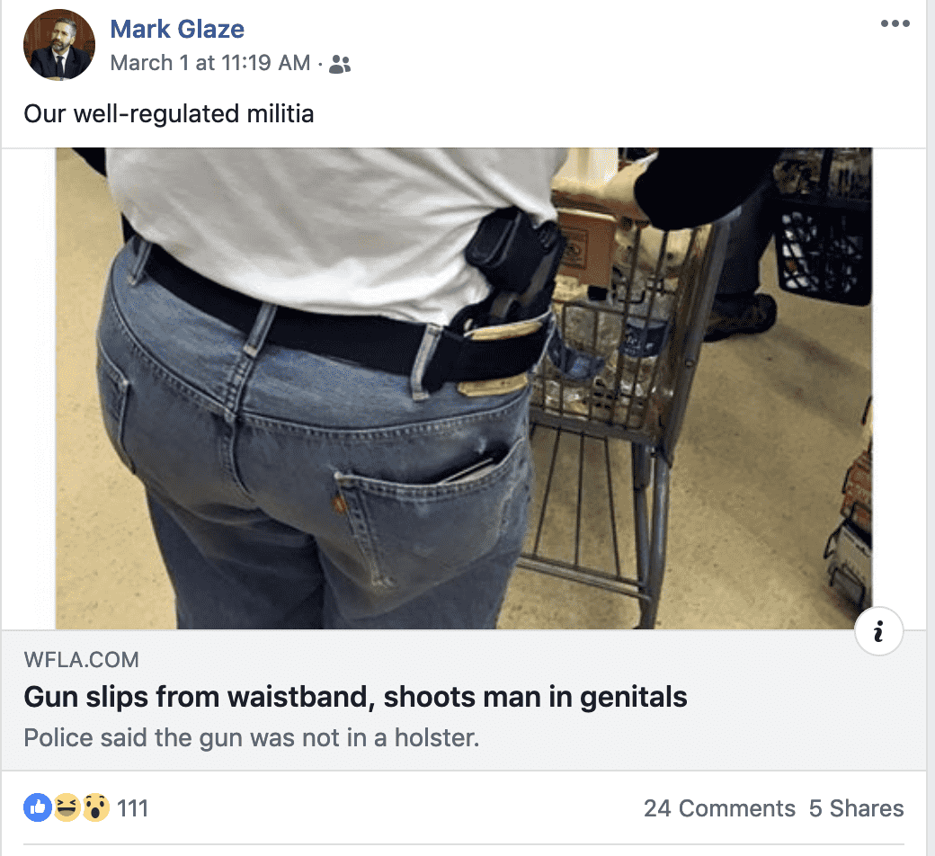It 'Slipped': Indiana Man Shoots Genitals in Negligent Discharge