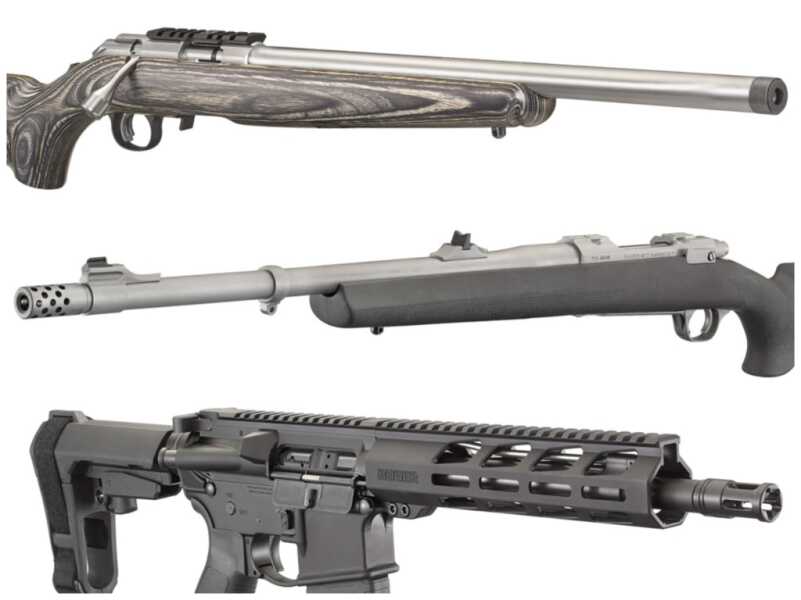 Ruger's Got New Guns: Stainless American Rimfires, AR Pistol & Updated Hawkeye Alaskan Ruger's Got New Guns: Stainless American Rimfires, AR Pistol & Updated Hawkeye Alaskan