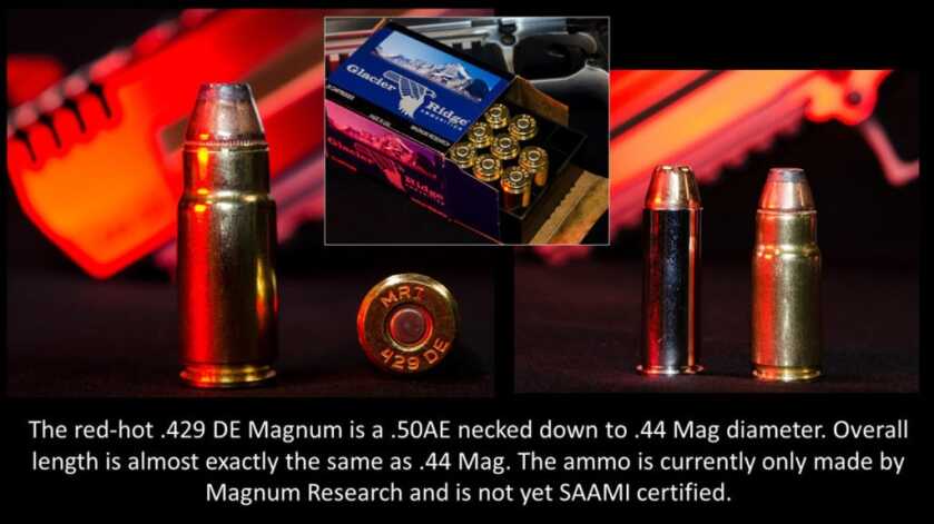 DESERT EAGLE SPREADS ITS WINGS AGAIN – With the New .429 DE Magnum! DESERT EAGLE SPREADS ITS WINGS AGAIN – With the New .429 DE Magnum!