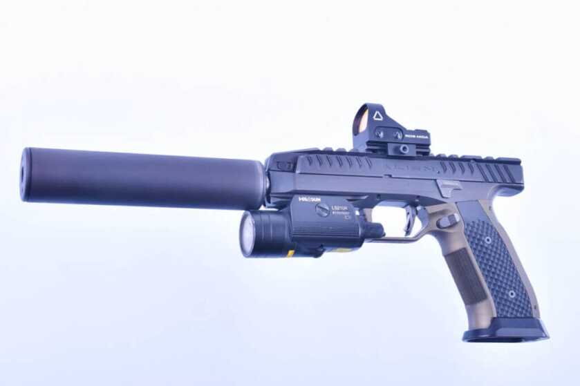 The Laugo Alien Pistol - Completely New Design - GunsAmerica Exclusive The Laugo Alien Pistol - Completely New Design - GunsAmerica Exclusive