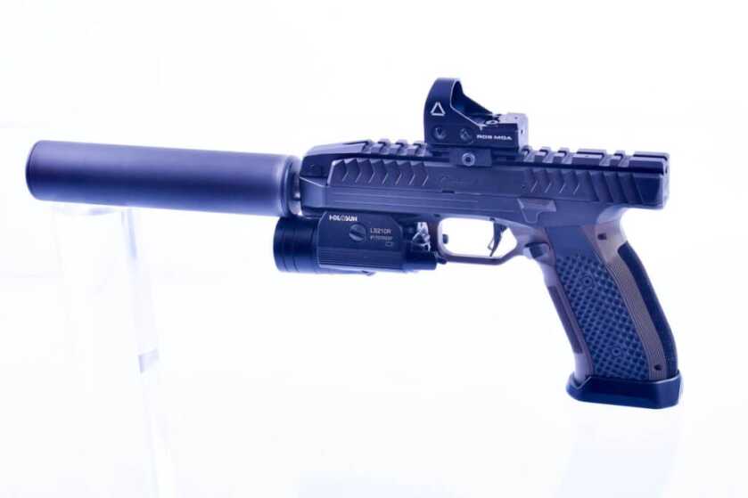 The Laugo Alien Pistol - Completely New Design - GunsAmerica Exclusive The Laugo Alien Pistol - Completely New Design - GunsAmerica Exclusive