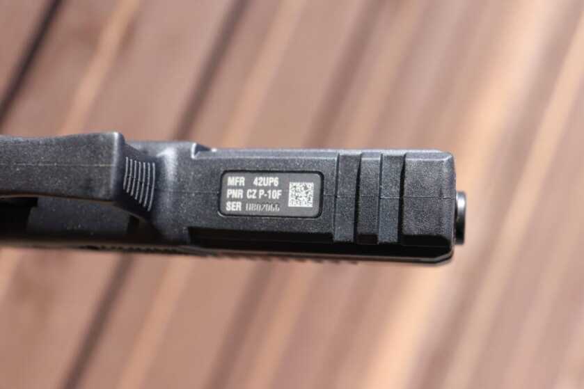 Striker Fired Wunder Nine: CZ P-10F Striker Fired Wunder Nine: CZ P-10F