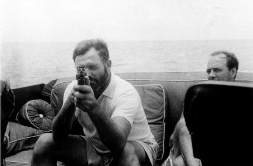 Ernest Hemingway’s Tommy Gun: Full Auto Shark Repellent Ernest Hemingway’s Tommy Gun: Full Auto Shark Repellent