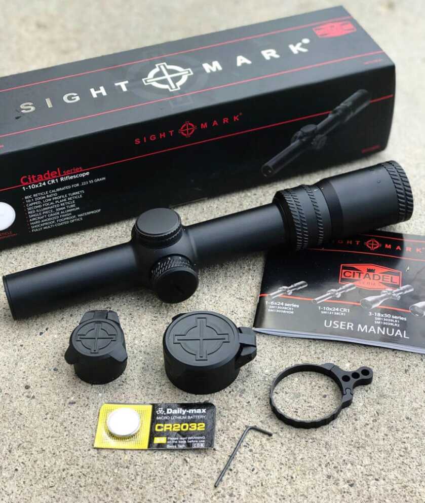 Sightmark Citadel 1-10x24 CR1 Scope Review Sightmark Citadel 1-10x24 CR1 Scope Review