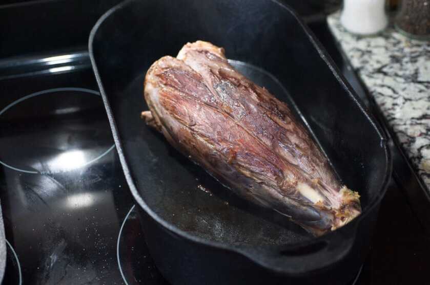 Simple Gourmet: Big Game Drumsticks (Bone-In Shank Roast) Simple Gourmet: Big Game Drumsticks (Bone-In Shank Roast)