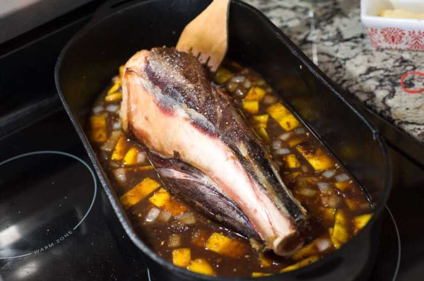 Simple Gourmet: Big Game Drumsticks (Bone-In Shank Roast) Simple Gourmet: Big Game Drumsticks (Bone-In Shank Roast)