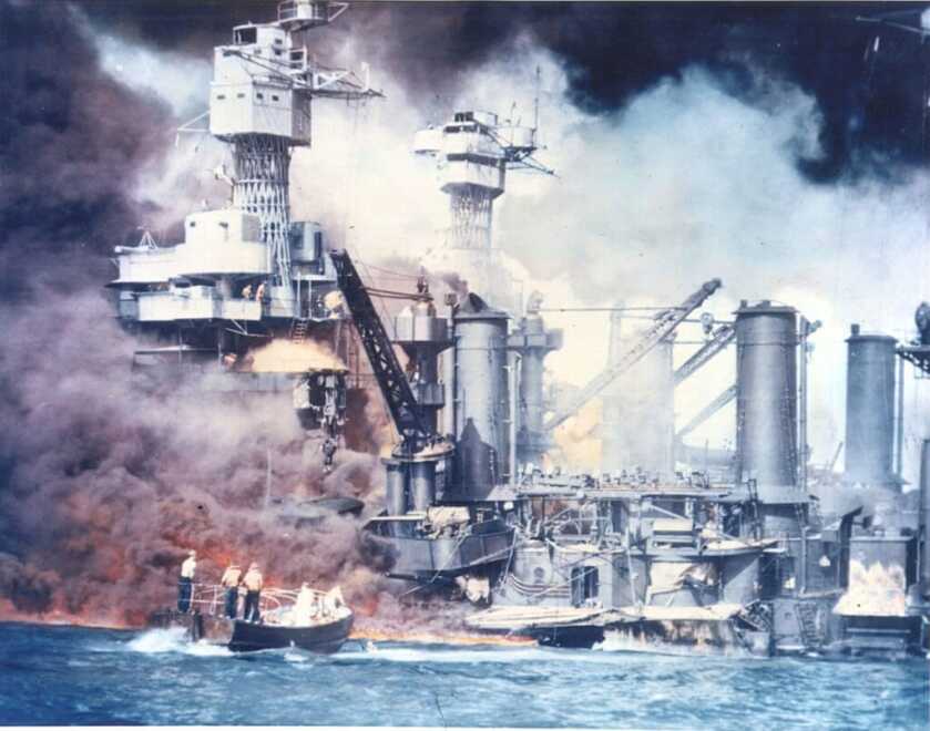 Pearl Harbor: Dorie Miller and his .50-caliber Browning Machinegun Pearl Harbor: Dorie Miller and his .50-caliber Browning Machinegun