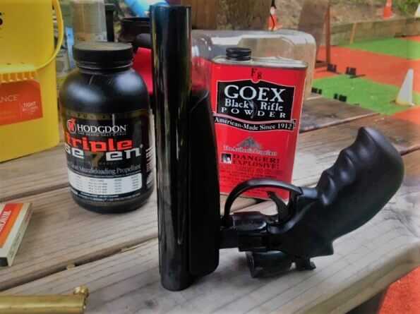 Desperado Double Barrel 12 Gauge Hand Cannon: The Secret Ingredient is Black Powder Desperado Double Barrel 12 Gauge Hand Cannon: The Secret Ingredient is Black Powder