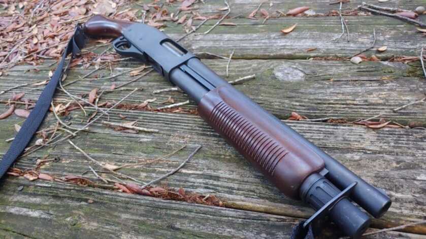 The Remington TAC 14 Hardwood; Getting Wood The Remington TAC 14 Hardwood; Getting Wood