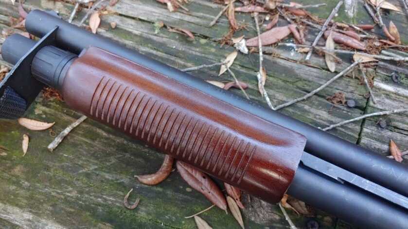The Remington TAC 14 Hardwood; Getting Wood The Remington TAC 14 Hardwood; Getting Wood