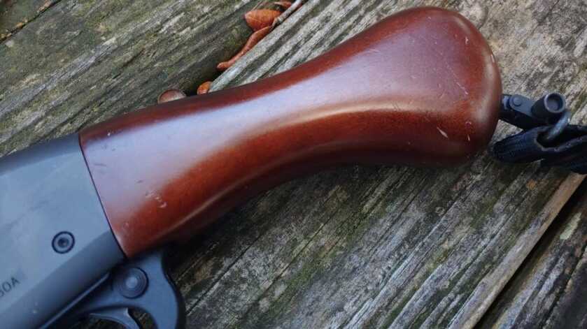 The Remington TAC 14 Hardwood; Getting Wood The Remington TAC 14 Hardwood; Getting Wood
