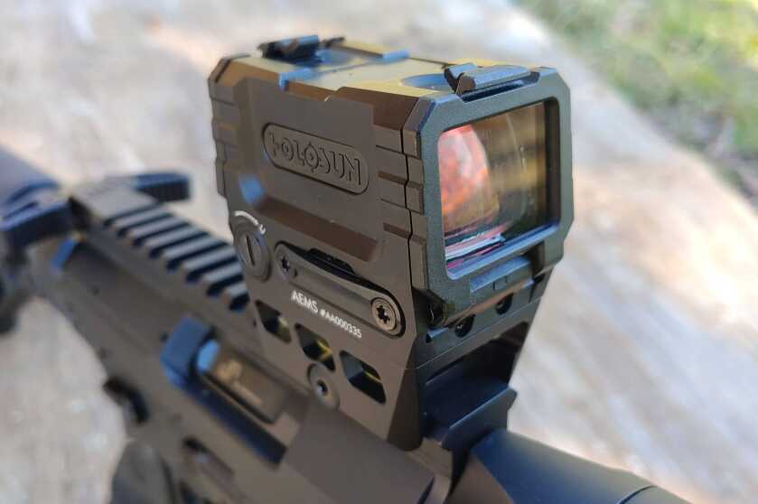 The AEMS - Holosun's Red Dot is One of the Best for Your AR