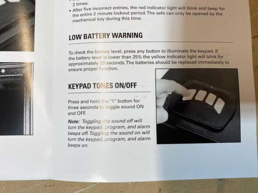 SnapSafe Two-Gun Keypad Vault instructions for simple keypad setup and operation