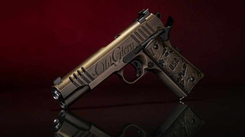 Auto-Ordnance Introducing Custom 'Old Glory' 1911 Auto-Ordnance Introducing Custom 'Old Glory' 1911