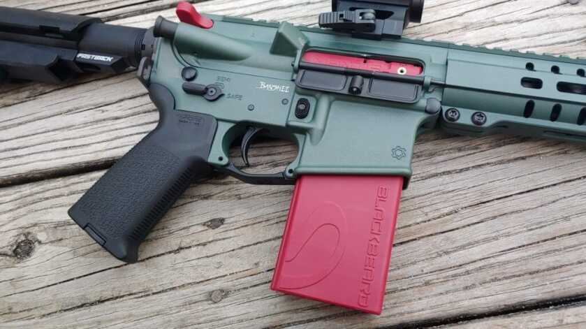 The Mantis Blackbeard - The Ultimate Dry Fire Tool Mantis Blackbeard dropped into an AR-15 and ready for laser dry fire training drills