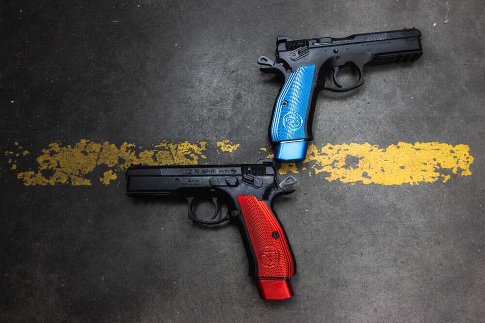 Shoot Red Versus Blue with New CZ Competition Pistols Shoot Red Versus Blue with New CZ Competition Pistols