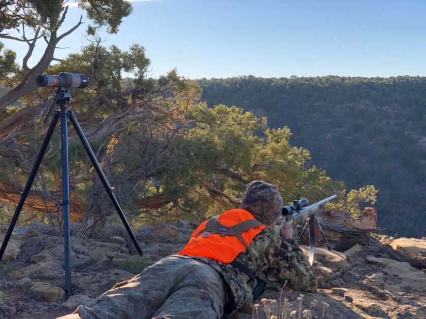 Take the Shot? A Young Hunter gets an Opportunity at a Magnificent Mule Deer Buck. It’s a long shot in challenging, windy conditions. Should he Take the Shot? - Presented by Badlands