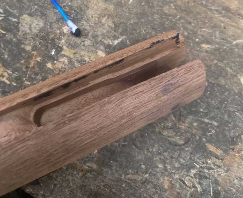 Fitting and Finishing a Wood Rifle Stock on an Original 1895 Winchester Fitting and Finishing a Wood Rifle Stock on an Original 1895 Winchester