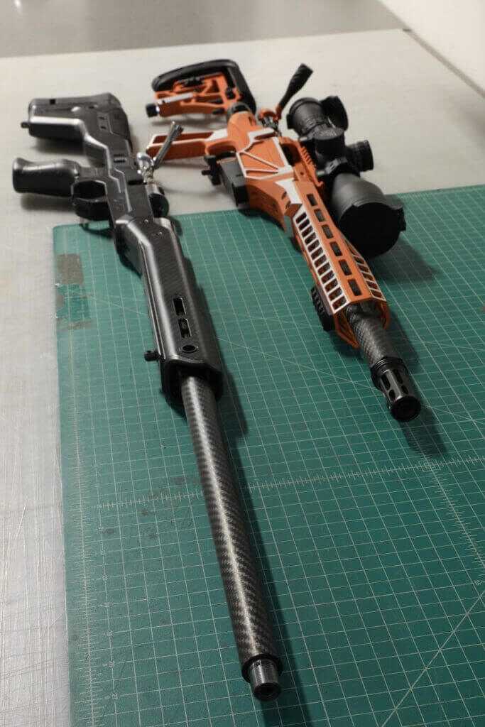 Helix 6 Precision Carbon Fiber Wrapped Barrels Helix 6 Precision Carbon Fiber Wrapped Barrels