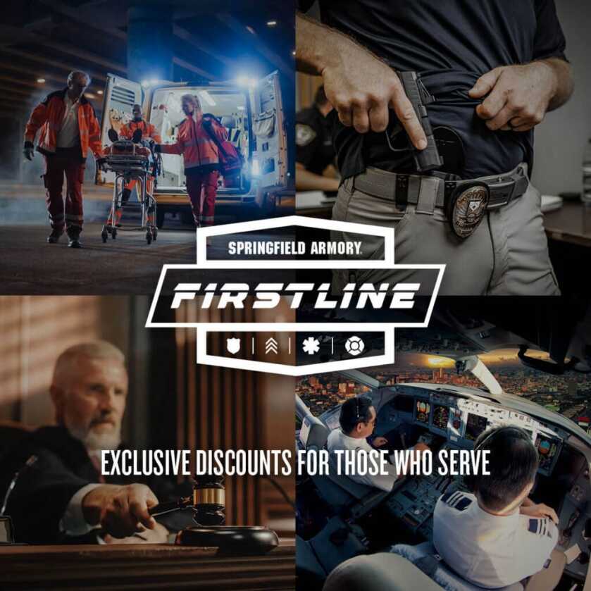 Springfield Armory Announces FIRSTLINE Program To Support America’s First Responders Springfield Armory Announces FIRSTLINE Program To Support America’s First Responders