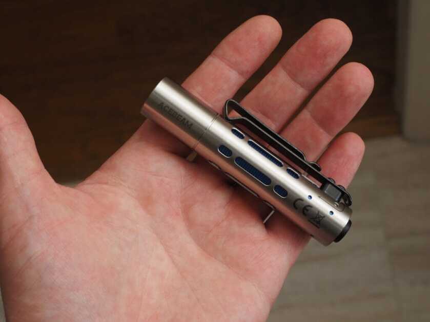 New AceBeam Rider RX EDC Fidget Flashlight – Full Review