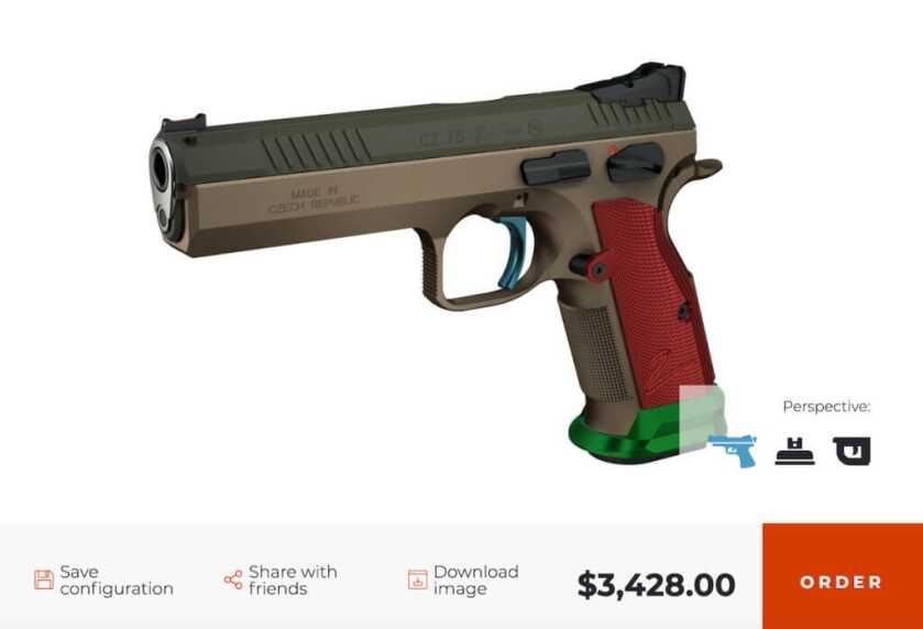 Build Your Perfect Pistol with the CZ Configurator Build Your Perfect Pistol with the CZ Configurator
