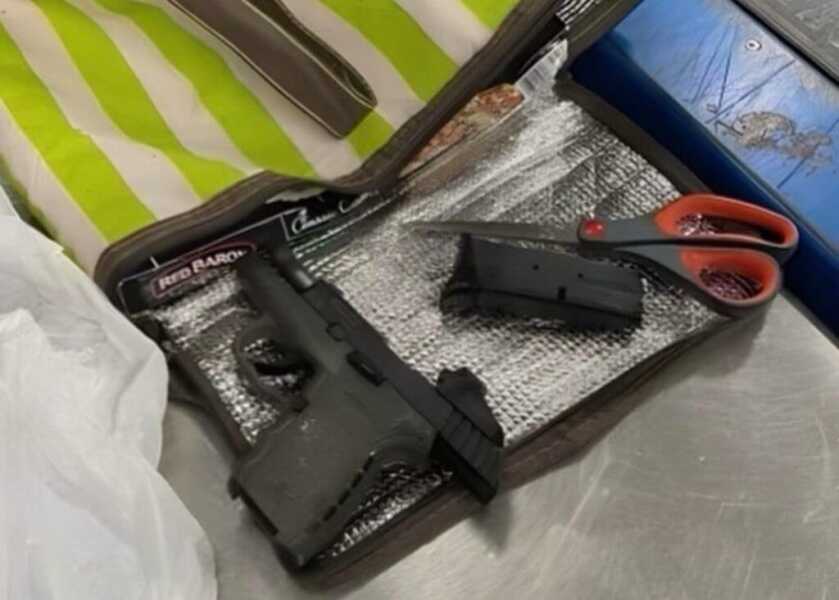 TSA Finds Gun Stuffed Inside Raw Chicken TSA Finds Gun Stuffed Inside Raw Chicken