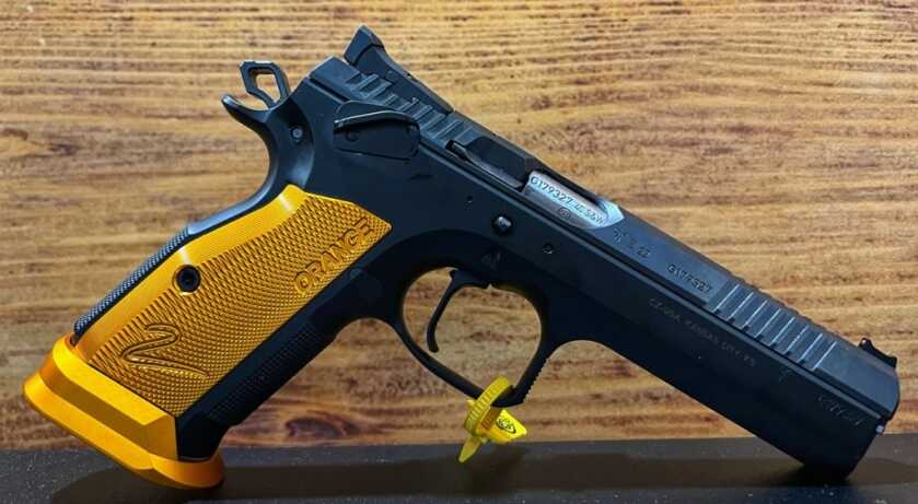 CZ-USA's TS 2 Orange -- SHOT Show 2023