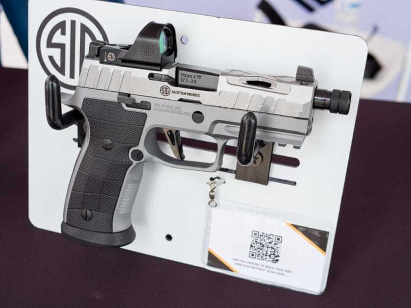 SIG's Custom Works Concierge Service -- Build Your Dream P320 -- SHOT Show 2023 SIG's Custom Works Concierge Service -- Build Your Dream P320 -- SHOT Show 2023