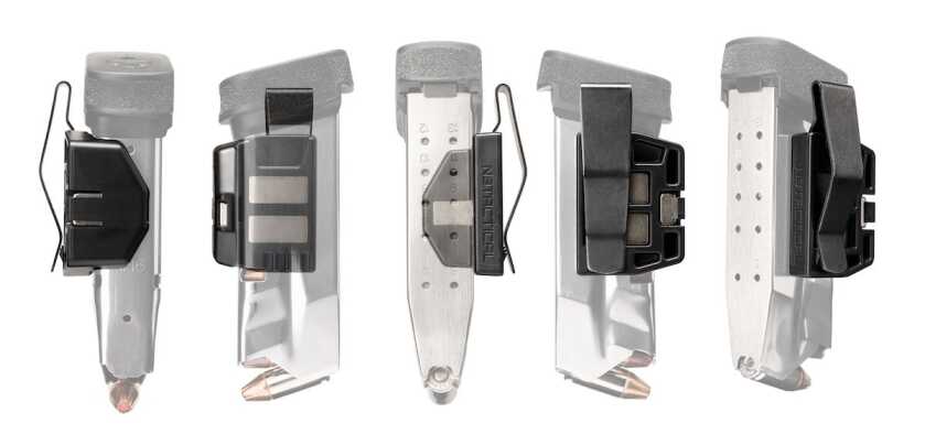 The Magna-Clip Magazine Carrier.