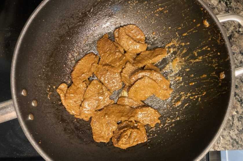 Easy Venison Fajitas The steak for venison fajitas is getting cooked