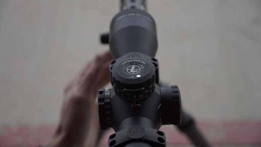 Never Miss Again Part IV: Use the Right Reticle Leupold riflescope with the background blurry
