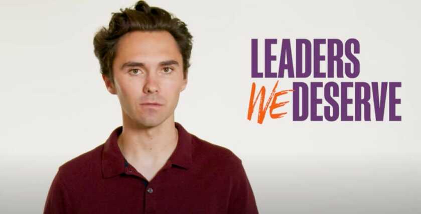 Screengrab from David Hogg video.