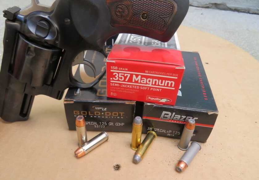 Ruger GP100 and 38 special and 357 magnum ammo.