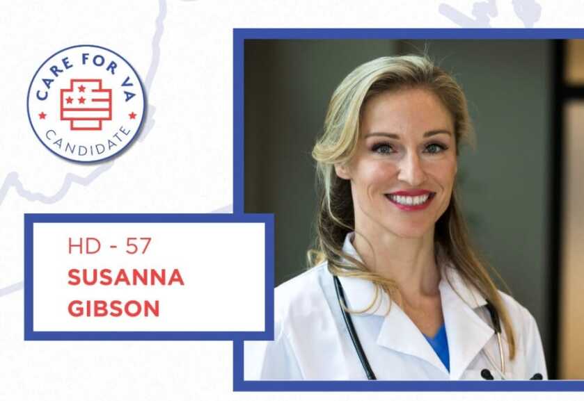 Political candidate Susanna Gibson.