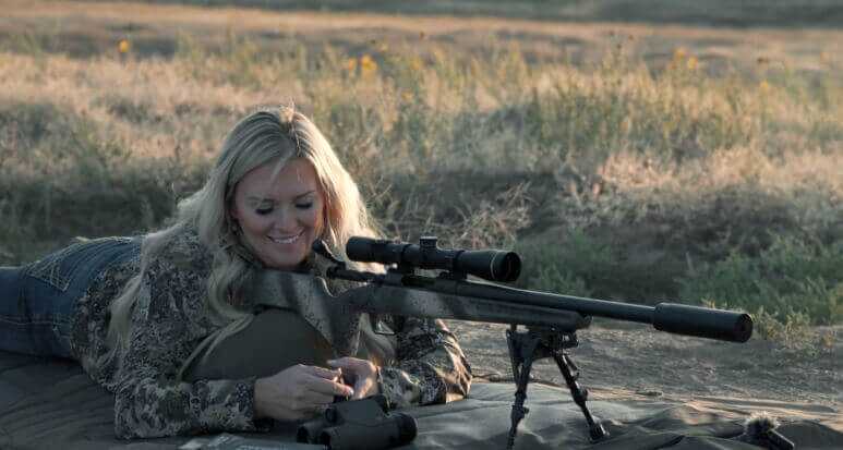 Springfield Armory Redline Review (Video) Author shooting the Redline prone