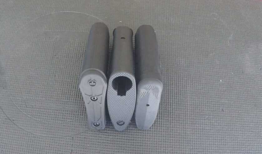 butt pads comparison of Magpul CTR vs. BCM Gunfighter Mod 0