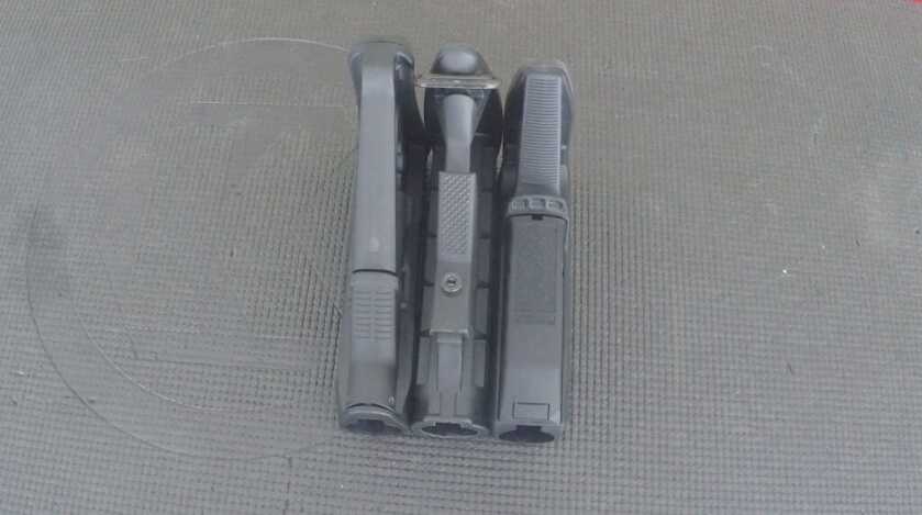 Adjustment lever comparison on Magpul CTR vs. BCM Gunfighter Mod 0
