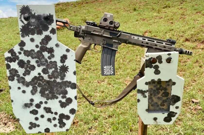 3 - Locked and Loaded: The Christmas Wish List for Shooting Enthusiasts TA Targets C-Zone silhouette on the left, ADAP on the right