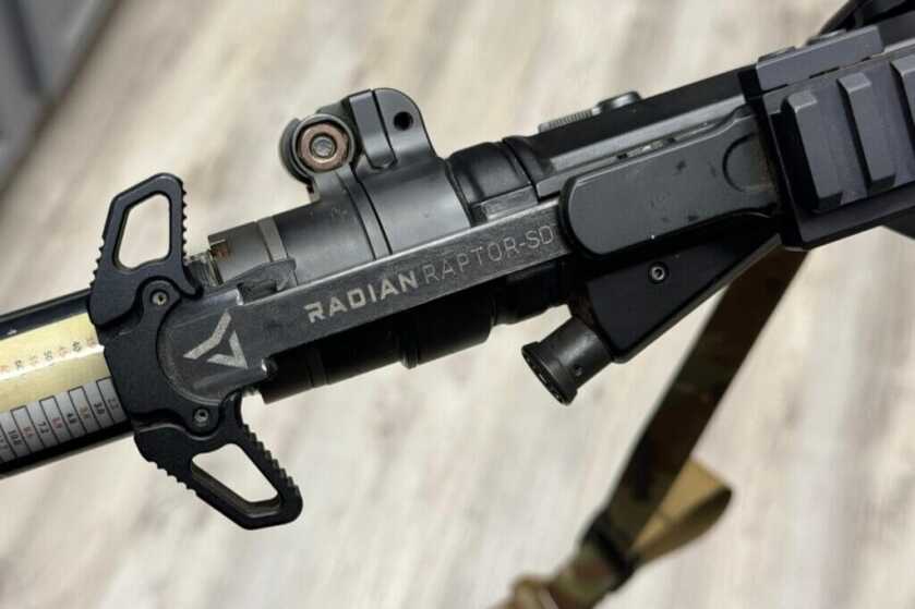 3 - Locked and Loaded: The Christmas Wish List for Shooting Enthusiasts Radian RAPTOR-SD charging handle for AR15's