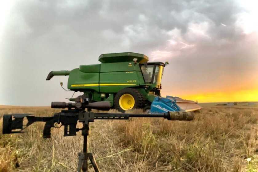 3 - Seekins Precision Havak HIT Pro: Full Review Thunderstorm rolling in during wheat harvest