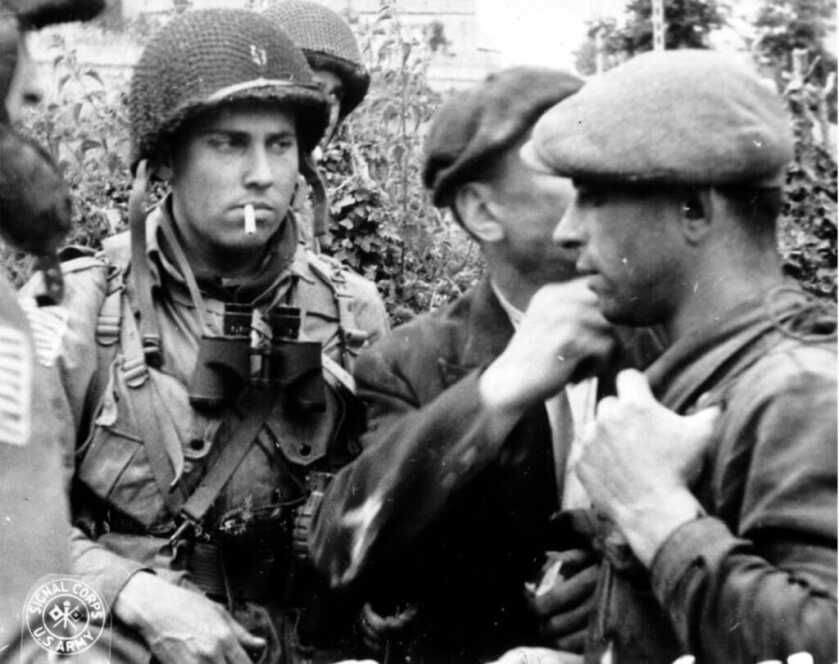 WW2 soldiers in Franch