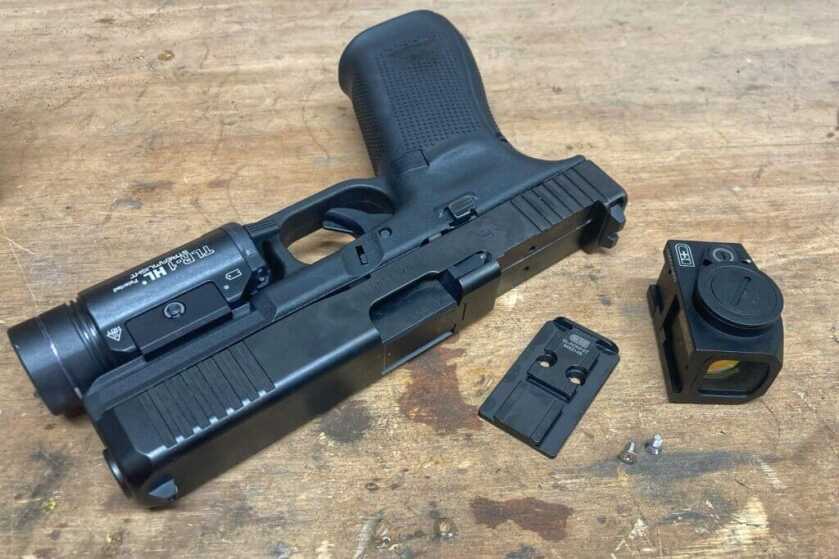 3 - Testing C&H Precision's New Duty Optic mounting C&H Precision's Duty Optic on Glock 20