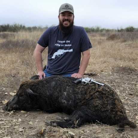 handgun hunting wild boar