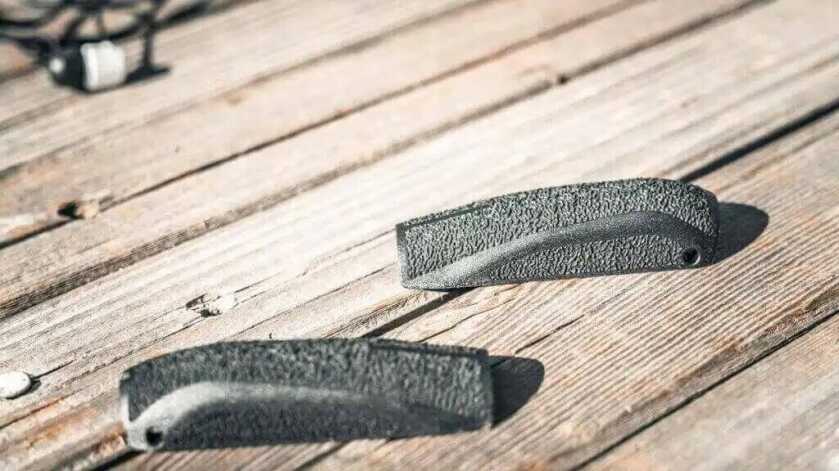 Textured grips on new CZ handgun