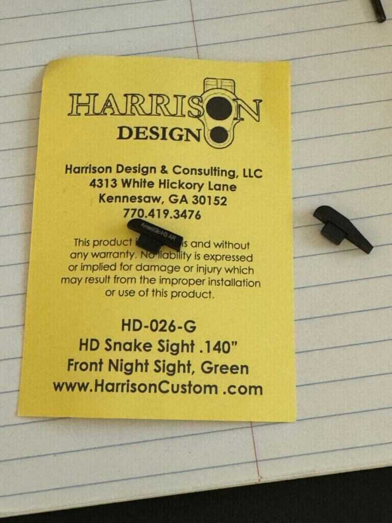 yellow Harrison Design poster