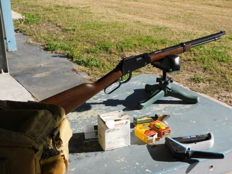 henry small game carbine with ammunition as a ranch rifle